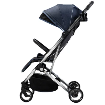 

lightweight baby stroller foldable baby pushchair four season usable prams ultra-light portable airplane travel infant trolley