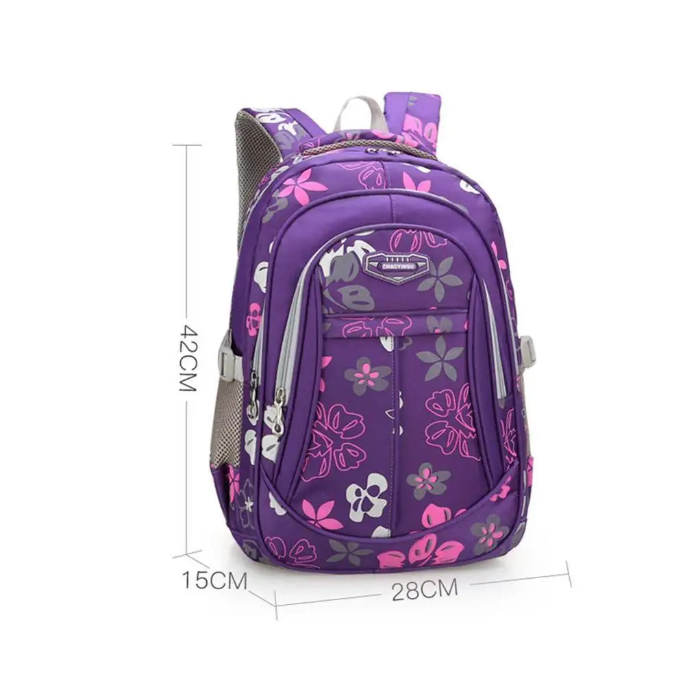 small purple Милый школьный рюкзак для девочек детский начальный школьный водонепроницаемый детский рюкзак Набор Милая Корейская школьная сумка Розовый школьный рюкзак - Цвет: small purple