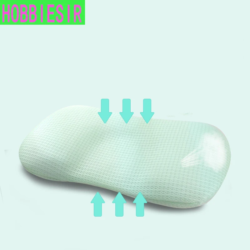 Tencel может непосредственно мыть детские подушки 3d стереотип анти-тип заголовка быстросохнущая детская подушка ребенок или виды фиксированной головы Тип