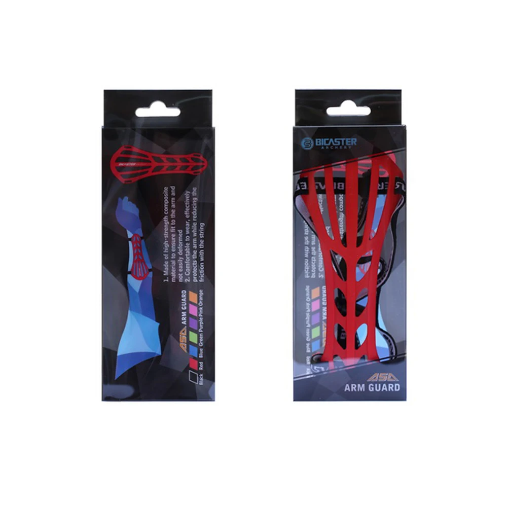 Bicaster Archery Arm Guard 7 Color Options for Traditional Hunting Recurve Bows Shooting Training Protector 5