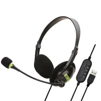 

USB Wired Headset Stereo Gaming Headset Virtual Surround Bass Gaming Earphone Headphone with Mic for Computer PC Gamer 3.5mm