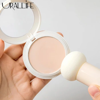 

URALLIFE Handheld Makeup Puff Female Mushroom Head Puff Round Head Sponge Beauty Air Cushion Pastel Makeup Tools Wet And Dry Use