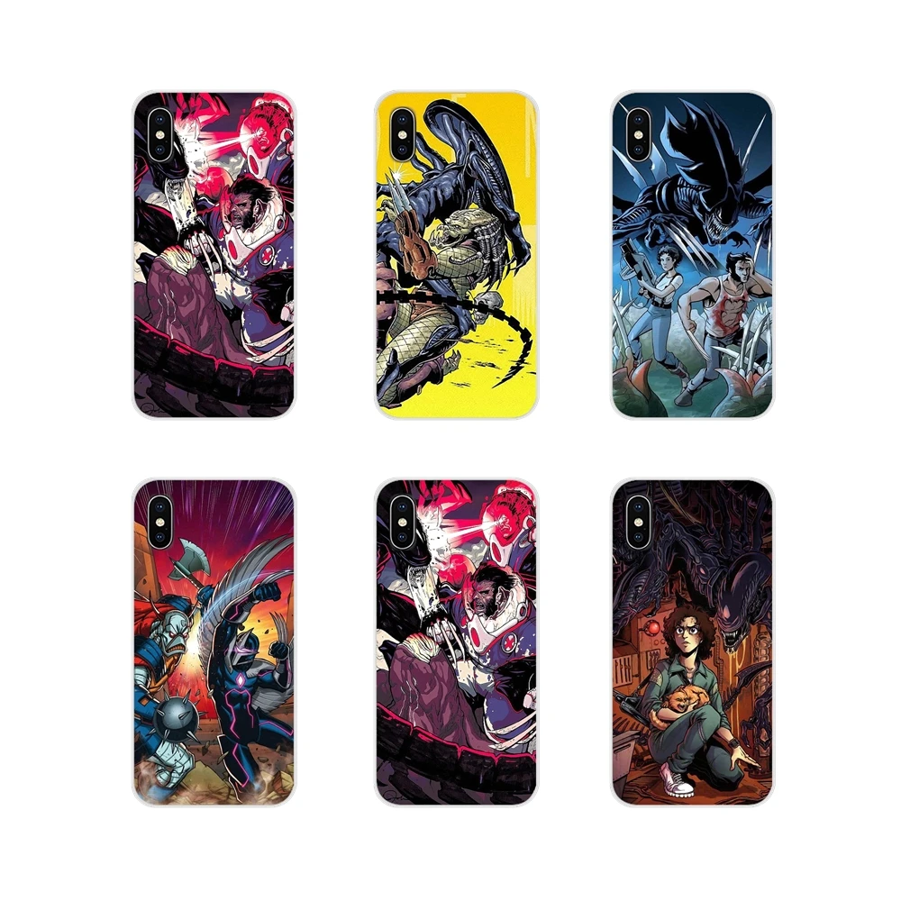 Alien Vs Predator для Apple iPhone X XR XS 11Pro MAX 4S 5C SE 6S 7 8 Plus ipod touch 5 6 аксессуары чехол телефона |