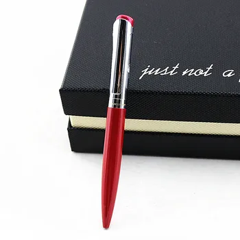 

luxury Ball Pen In Ballpoint Pens Promotional high Quality Metal Ballpoint Pen Rotating Out of The Black Refill