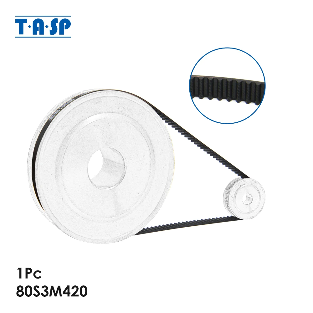 TASP 1pc Breadmaker Small Belt Bread Maker Spare Parts 80S3M420 for Gorenje BM1400E BM1200BK Binatone BM 2169 XBM 1228 538