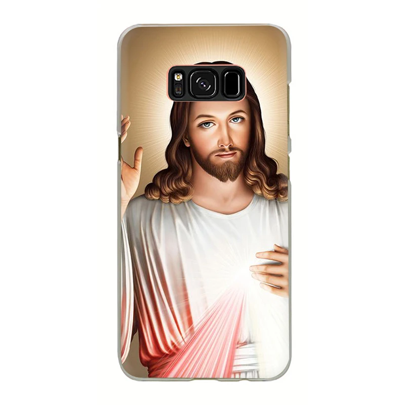 EWAU Божественная милость Крест Иисуса лучший Coque жесткий чехол для телефона с рисунком в виде обложка чехол для Samsung Galaxy S6 S7 S8 S9 S10e плюс Note8 9 M10 20 30 40 - Цвет: H5