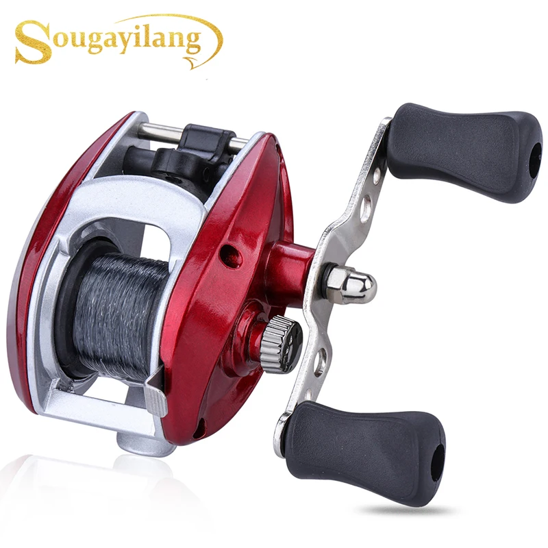 Sougayilang Anti-corrosion Baitcasting Reel High Speed Fishing Wheel Freshwater Saltwater Tackle Max Drag 4kg | Спорт и развлечения