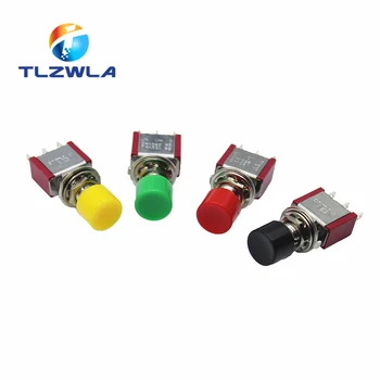 

5Pcs 3Pin C-NO-NC 6mm Mini Momentary Automatic return Push Button Switch ON-(ON) 2A 250VAC/5A 120VAC Toggle Switches