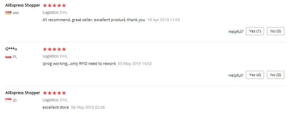 Iprog feedback