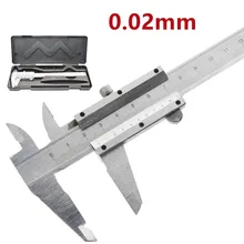 Pied à coulisse en acier au carbone 0 300mm 0.02mm, outil de mesure avec micromètre