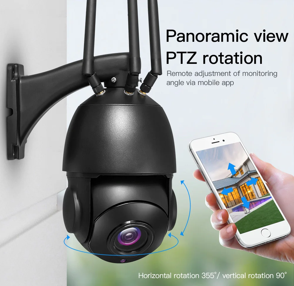 5MP 30X оптический зум 3g 4G sim-карта беспроводная Wifi камера безопасности наружная PTZ ip-камера двухсторонняя аудио CCTV камера видеонаблюдения
