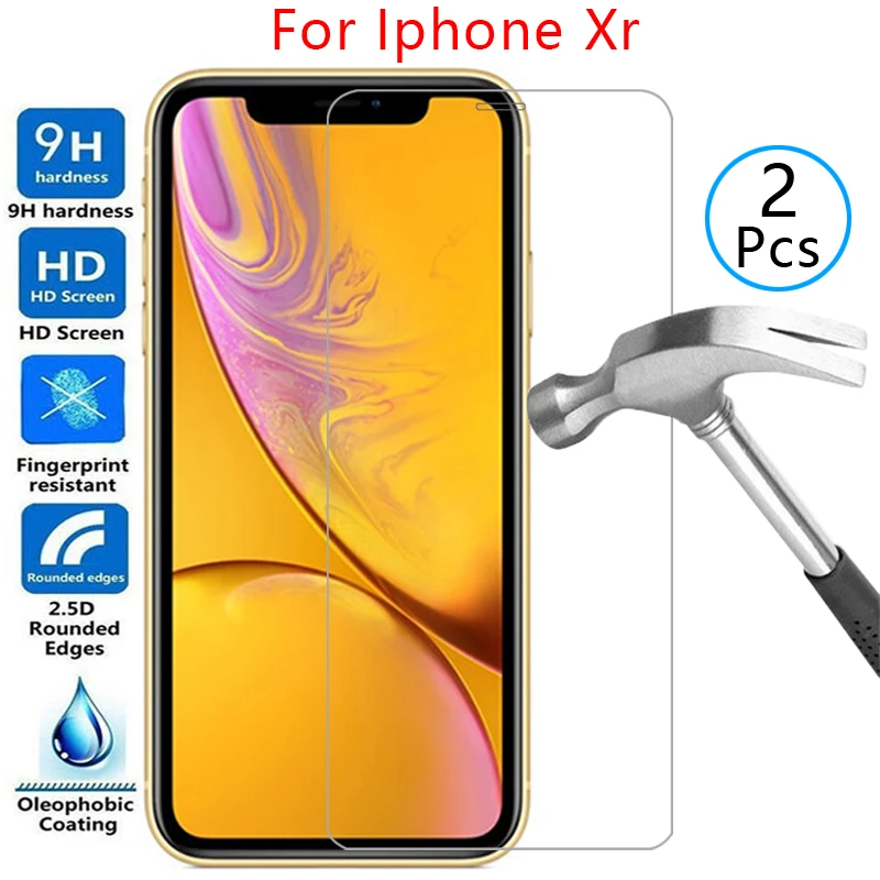 Proteggi Schermo In Vetro Temperato Per Iphone Xr Custodia Cover Per Telefono X R Rx Iphone Xr Iphone Rx Custodia Protettiva Coque Aphone Iphon
