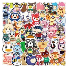 

10/30/50PCS Cartoon Animal Senyouhui Graffiti Guitar Phone Case Suitcase Skateboard Gift Stationery Sticker Wholesale