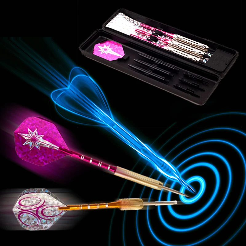 Durable Boomerang Dart Pink/Golden Office Indoor Sport Collectibles Party Needle Creative Copper Professional