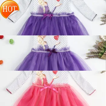 

Summer Baby Girl Dress Princess Vestidos Fever 2 Dress Birthday Party Dress Children Clothing For Kids Costume