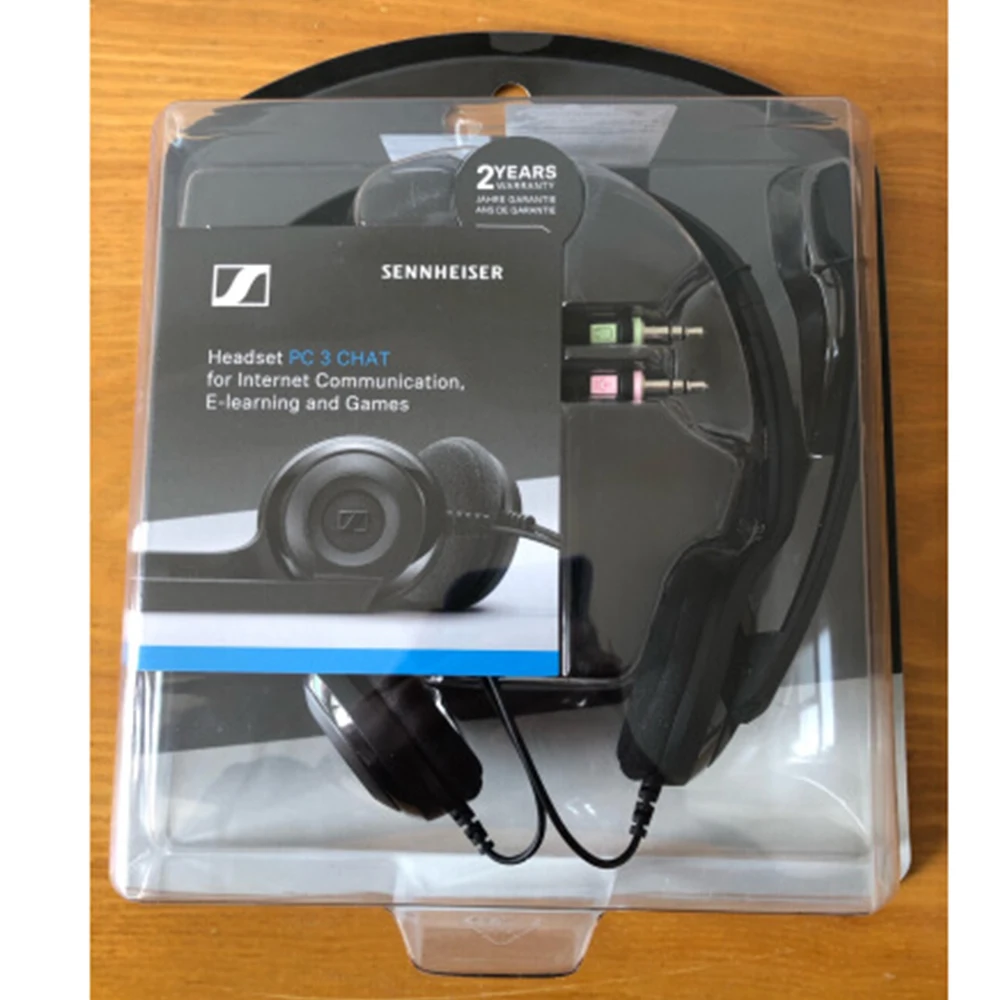 Sennheiser PC 3 Mengobrol Ringan PC Komputer Headphone dengan Kebisingan  Pengurangan Stereo Mic Earphone Musik Headset Gaming untuk PC|Earphone \u0026  Headphone| - AliExpress