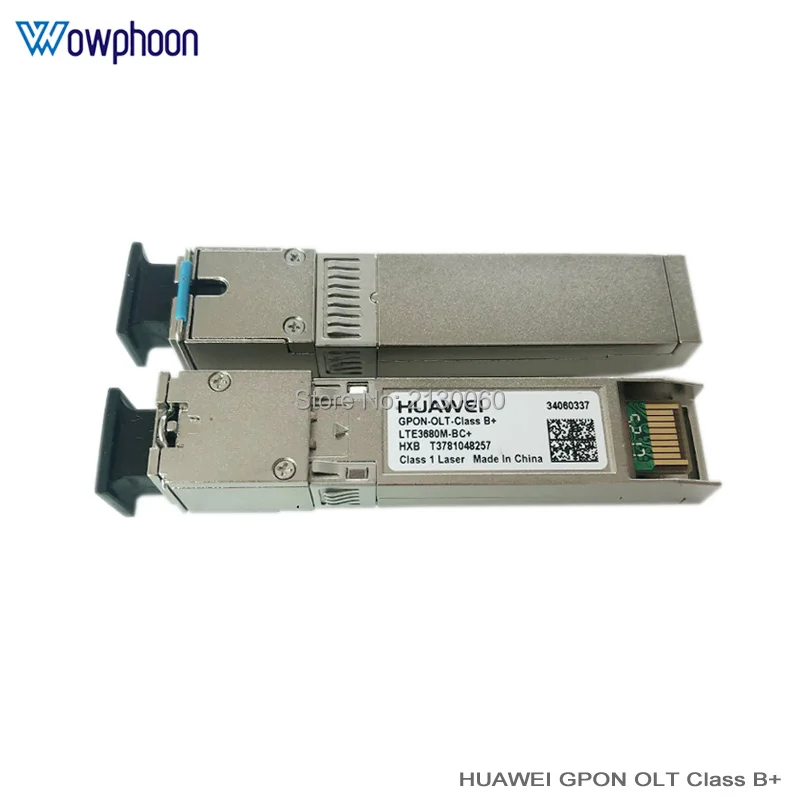 10Pcs Free shipping Huawei GPON-OLT-Class B+ SFP Modules with Singlemode Single fiber Tx 1490nm Rx1310nm SC connector | Мобильные