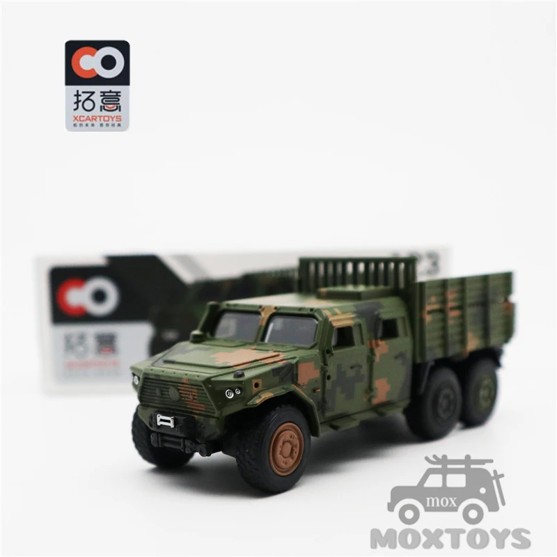 

Xcartoys 1:64 DongFeng Mengshi Gen3 6x6 Armored transport China military Vehicle Camouflage green Diecast Model Car