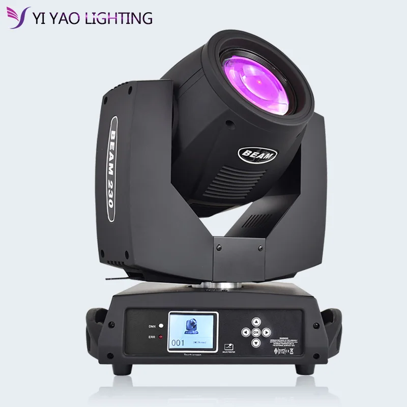 Lyre Beam 7R Sharpy 230W движущаяся головка сценический эффект свет 16 каналов DMX512
