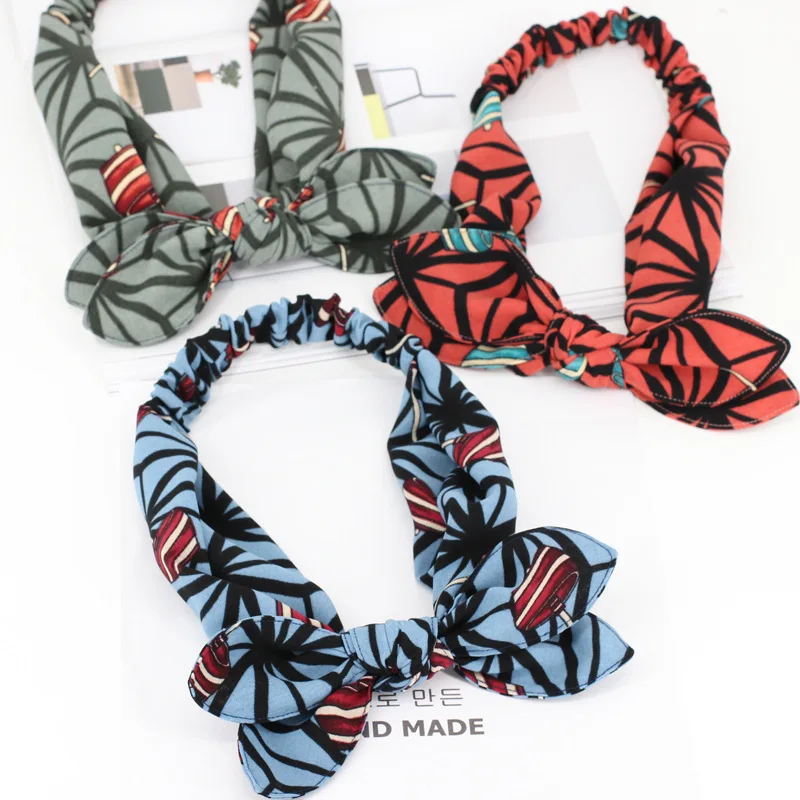 

South Korea Sweet Mori Girl Line Washing Face Hair Band Bow Double Layer Headband Hair Bands Cartoon Headscarf Simple Headdress