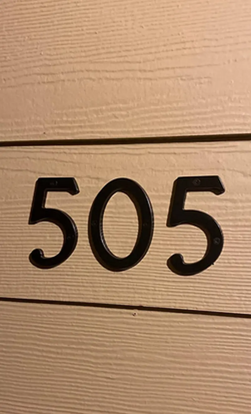 Brass Copper House Door Numbers 4Inch