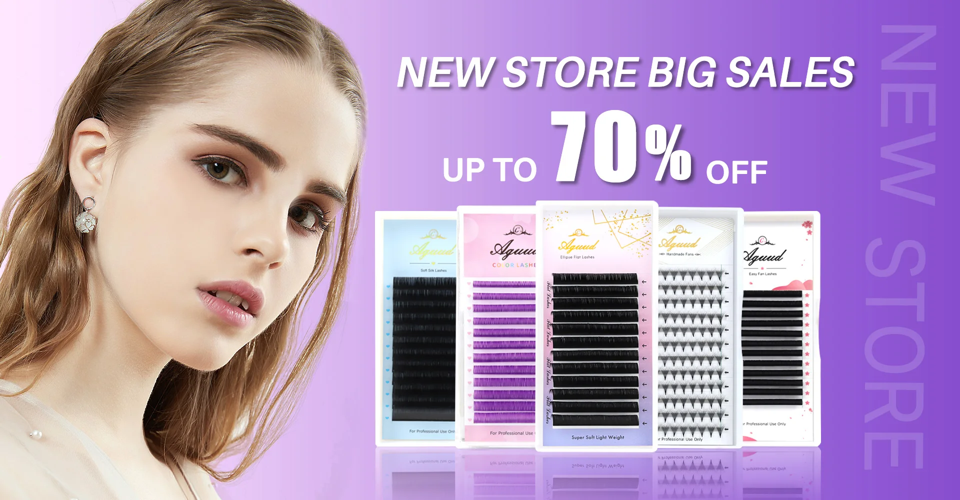 AGUUD 20 Trays/Lot Individuelle Wimpernverlängerung Natürliche Weiche Russische Volumen Wimpernverlängerung Liefert Großhandel Wimpern Make-Up Cilio – Detail 1