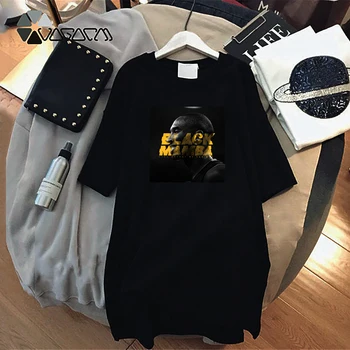 

2020 New Summer Fashion Women Dresses Print Clothes Loose Women Clothing Big Size 4XL Mini Dress Black Casual Female