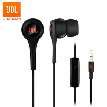 

JBL T200A 3.5mm Wired Earphone Stereo Music Headset Sports Earbuds Handsfree with Microphone In-line Control Gaming Original
