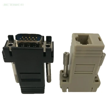 

High Quality Network Cable Adapter VGA Extender Male To LAN CAT5 CAT5e CAT6 RJ45 Female 300PCS/LOT