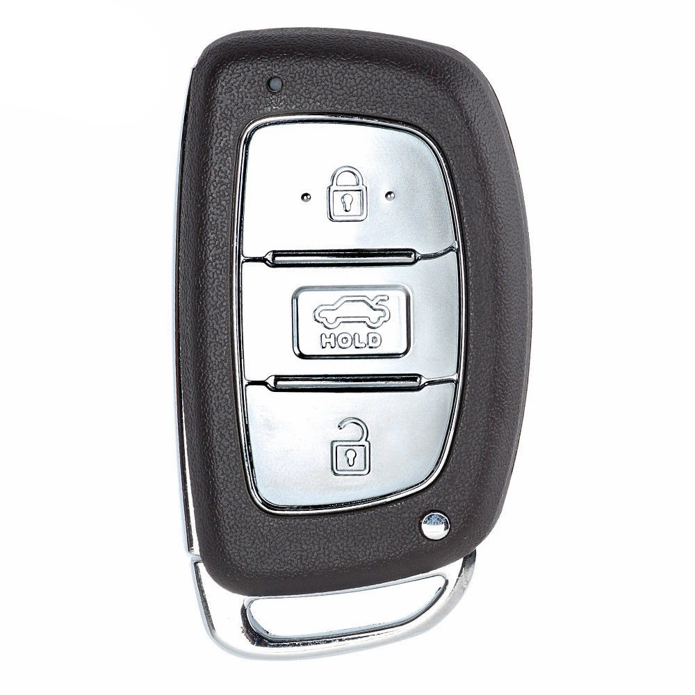 Keyecu дистанционный смарт ключ-брелок 3 кнопки 433MH PCF7952 для hyundai Verna P/N: 95430-3X510
