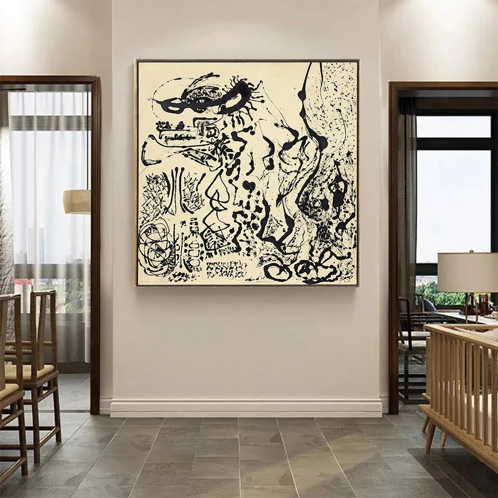 Holover Canvas Painting Number 5 Elegant Lady Jackson Pollock Abstract Artwork Poster Picture Wall Art Room Decor Aesthetic Painting Calligraphy Aliexpress Holover Canvas Painting Number 5 Elegant Lady Jackson Pollock Abstract Artwork Poster Picture Wall Art Room Decor Aesthetic Painting Calligraphy Aliexpress