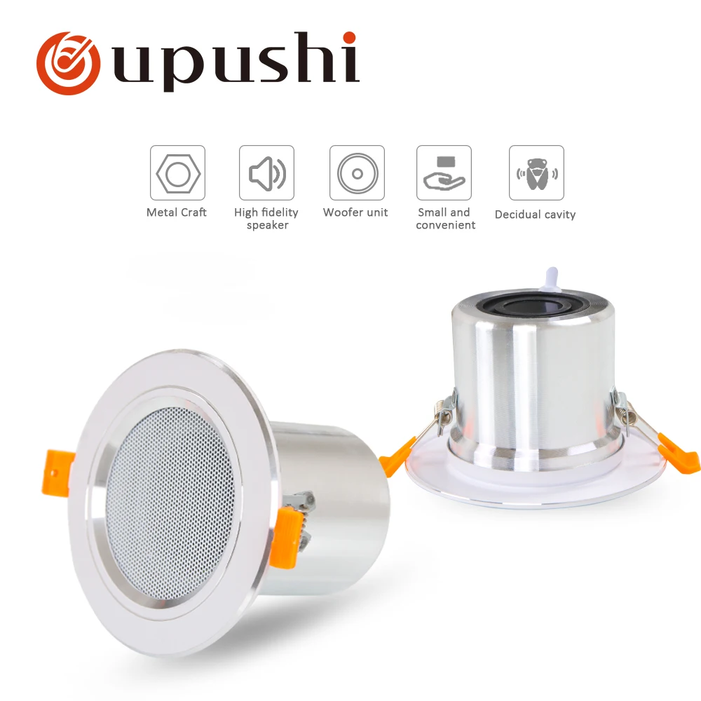 Casa de Banho Amplificador de Parede com Tamanho Samll à Prova Alto-falante para o Sistema de Som do Banheiro Teto Alto-falantes Bluetooth Dwaterproof Água Telhado no - Image 6