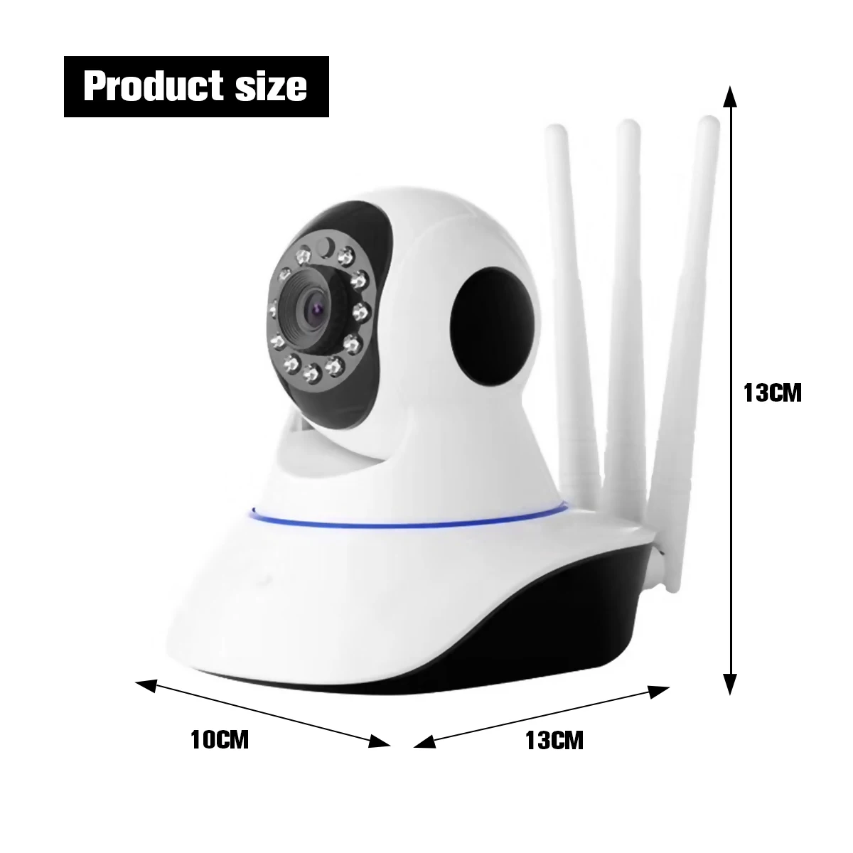 Беспроводная Wi Fi IP камера 1080P домашний монитор безопасности умная сетевая
