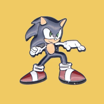 

O189 Wholesale 10pcs/lot Cute Cartoon Character Enamel Pins And Brooches For Women Men Lapel Pin Backpack Bags Hat Badge Gifts