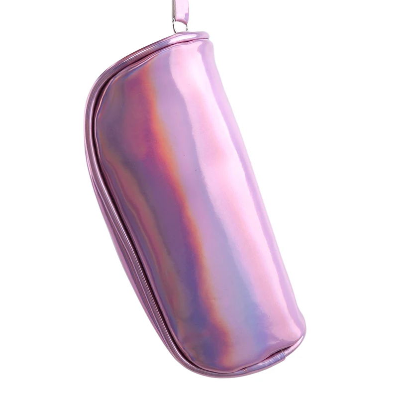 pink Женская косметичка, модная разноцветная косметичка на молнии, маленькая сумочка для элегантных девушек, подарок для девушек, Feminina Femme - Цвет: pink