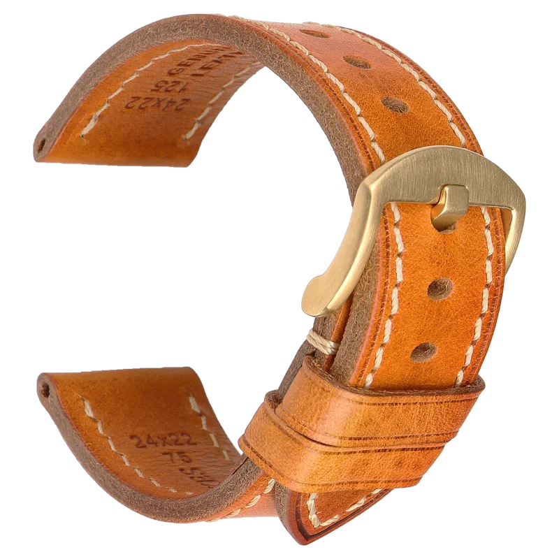 MAIKES Watch Strap - Premium Handmade Genuine Leather Watchbands