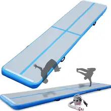 Воздушный трек акробатика дешевые надувные воздушные света гимнастика воздушный трек центрирующая втулка для дома с насос