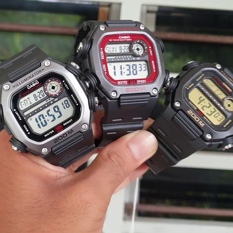 Casio g shock luxury set quadrante grande quadrato dieci anni di  elettricità Relogio Masculino orologio da uomo DW 291H 1A|Quartz Watches| -  AliExpress