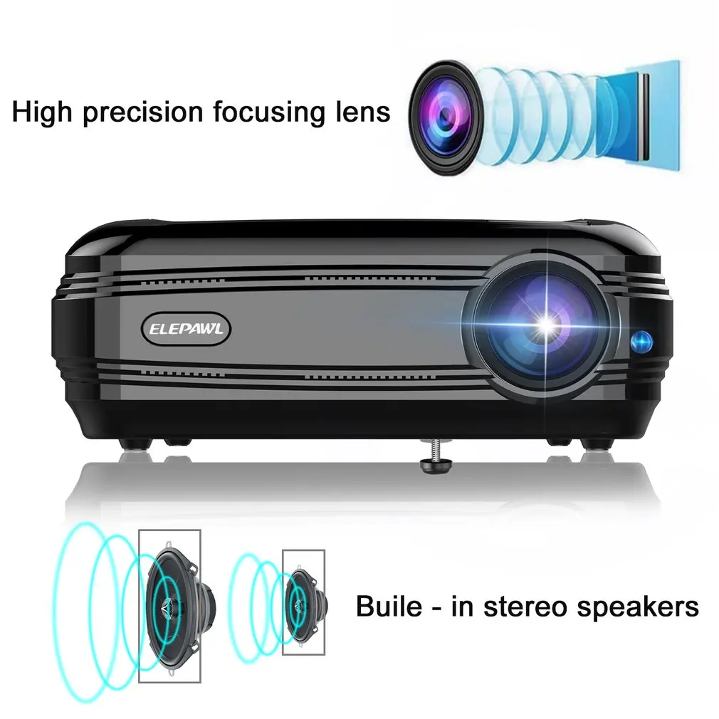 

720P LCD Video Projector 3200 LM Multimedia Home Theater Projector