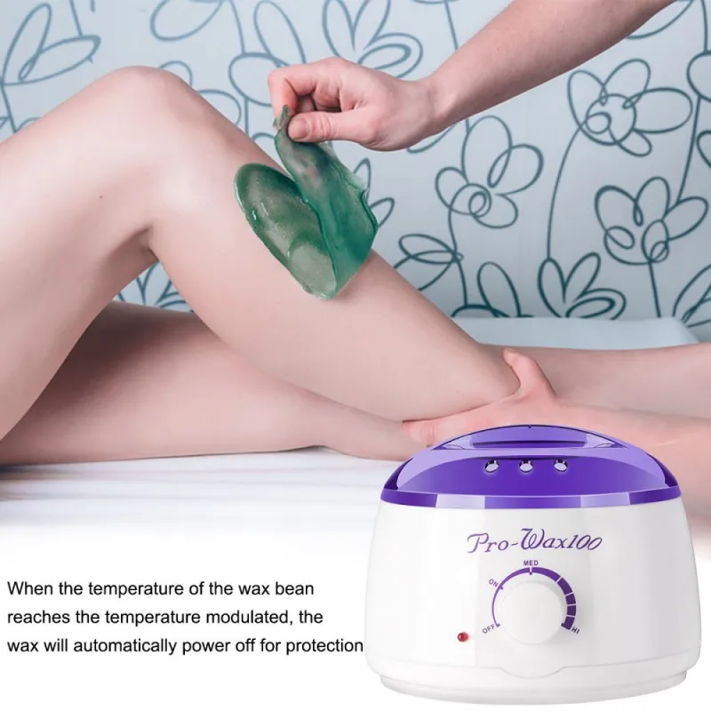 

Wax Warmer Home Waxing Kit Automatic Power Off Painless Wax Protection Household Machine For Women Men Face Eyebrow Leg Body