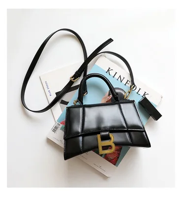 black 1 Коробка песочные часы сумка из кожи крокодила с тиснением в слово пряжка Арка сумка женская сумка через плечо из коровьей кожи Роскошная брендовая дизайнерская - Цвет: black 1