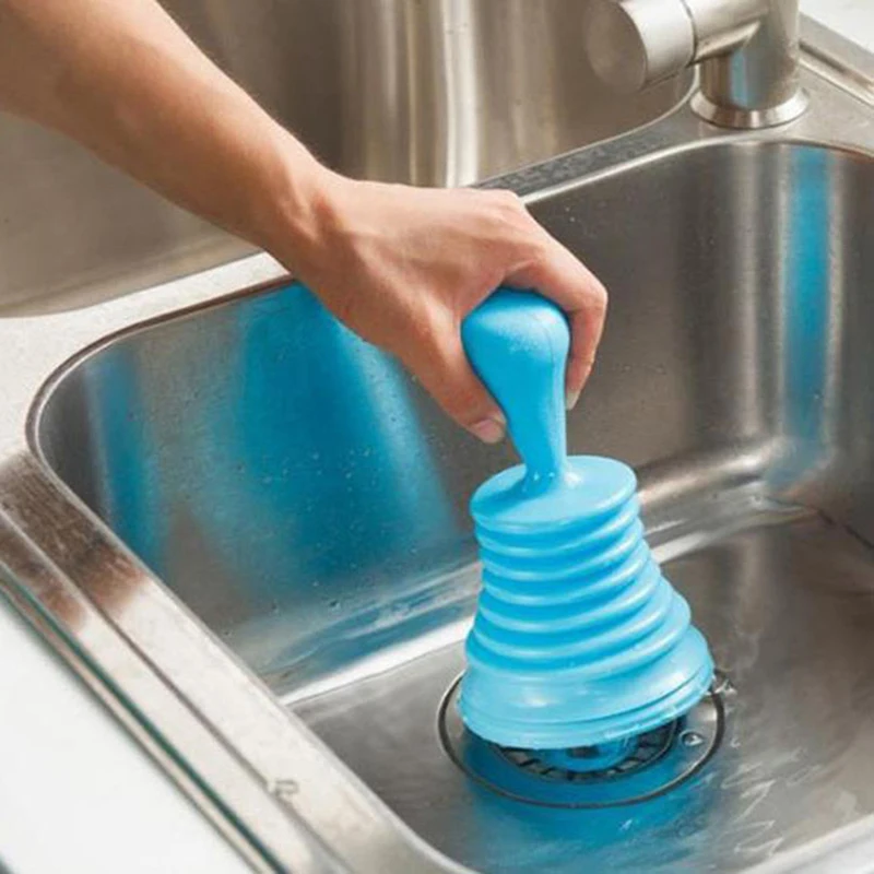 Family Sink Drain Pipeline Dredger Cup Piston Sink Drain Cleaners