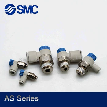 

10 pcs SMC Connector AS1211F-M3-04 AS1211F-M5-04A AS1211F-M5-06A Meter-out Throttle Valve Pneumatic Fitting