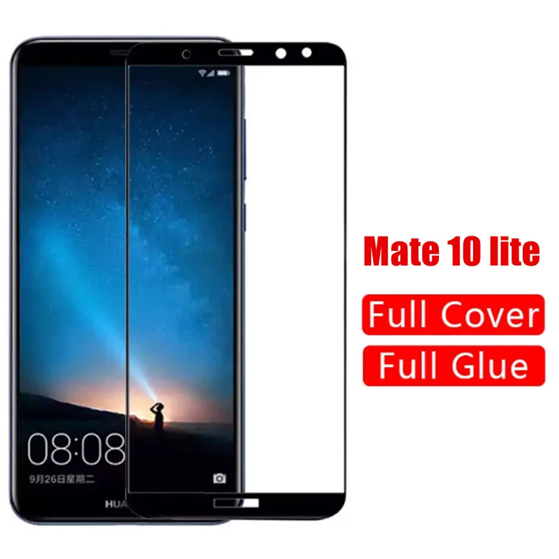 3 шт. для Huawei mate 10 lite light защита экрана телефона защитное стекло на Huawey Mate10 Полное