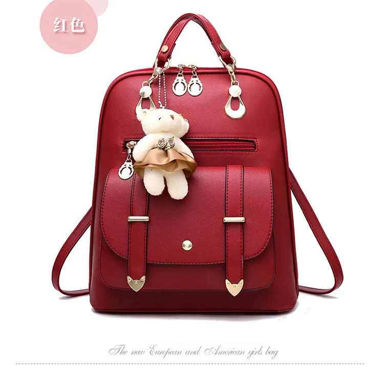 

New Fashion Backpack Spring and Summer Shoulder 2018 New Style Student Super Large Volume Korean Women's bag