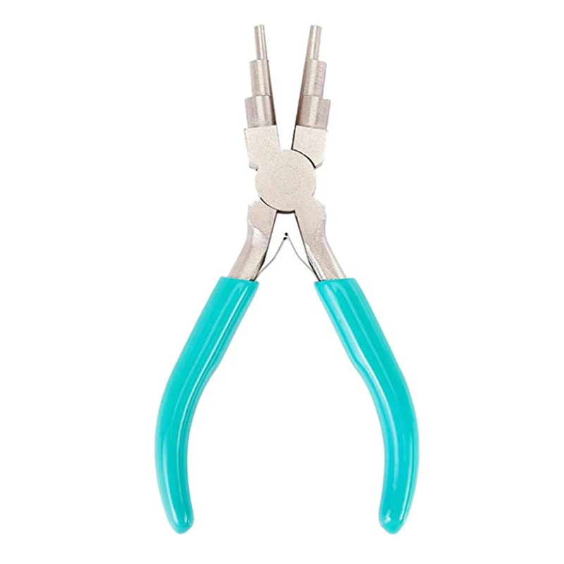

6-In-1 Bail Making Pliers Loop Sizes 2 â€“ 9 Millimeter Wire Wrapper Looping Forming Jewelry Pliers Jewelry Making Tools