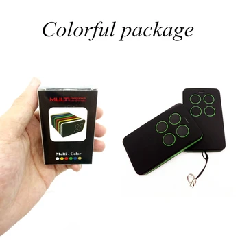 

Multi brand garage door remote control command duplicator copy swing sliding gate opener multi frequency 315mhz/390/433/868Mhz
