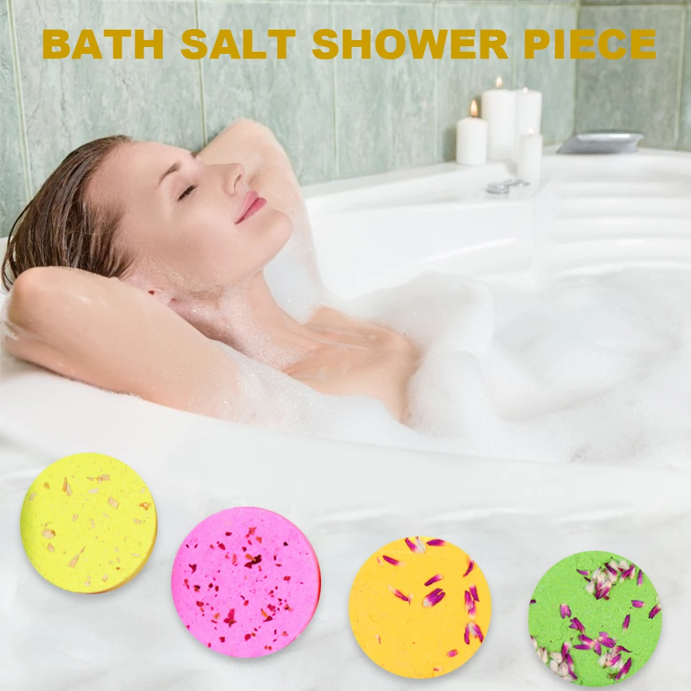 Salt Ball Bath Bombs Shower Skin Care Aromatherapy Bubble Oil-control Exfoliating Moisturizing Bathroom Accessory For Adults Kid 4