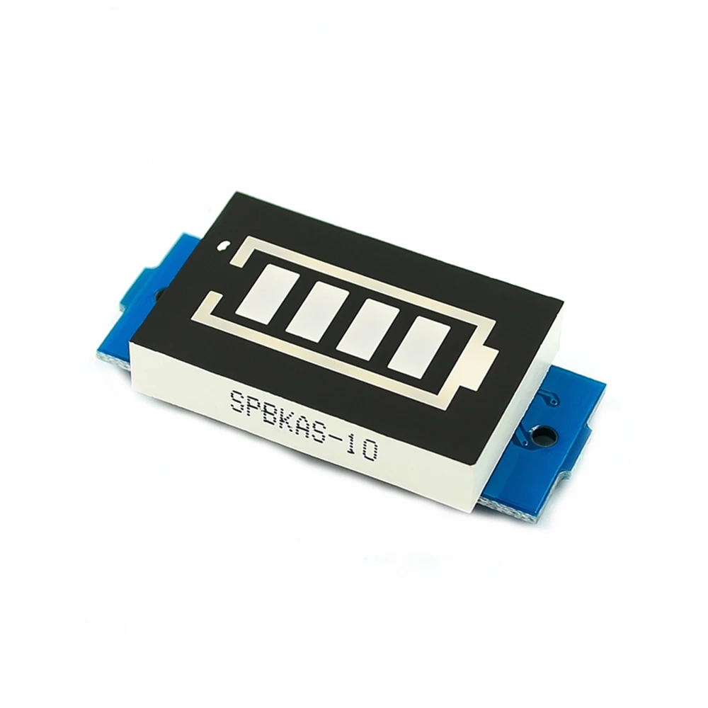 18650 светодиодный дисплей 12V 3S литий-ионный аккумулятор светодиодный дисплей Панель индикатор емкости батареи синий дисплей модуль