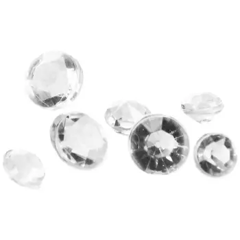 

6000 Mixed Wedding Decoration Scatter Table Crystals Diamonds Acrylic Confetti Clear